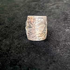 Sundance .925 sterling silver bird ring; Size 6